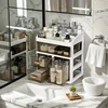 Drawer Style Storage Box Transparent Jewelry Skin Care Products Storage Case High-capacity Desktop Clutter Dustproof Organizer 2