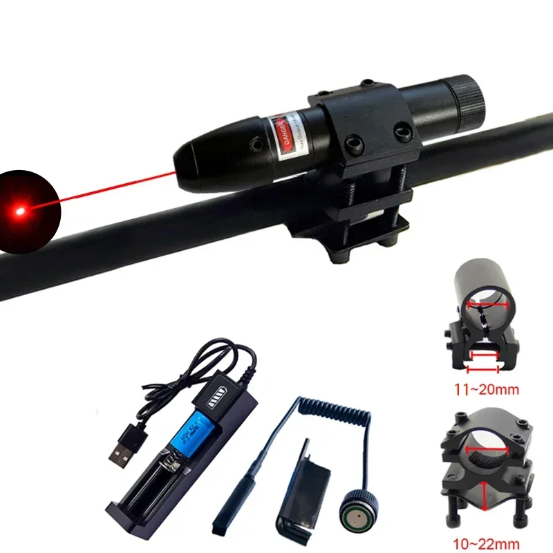 Laser Sight Ar15 Rechargeable Green Laser Sight Glock Sight Calibrator Pistol Infrared Laser Rifle Scope Hunting Accessories