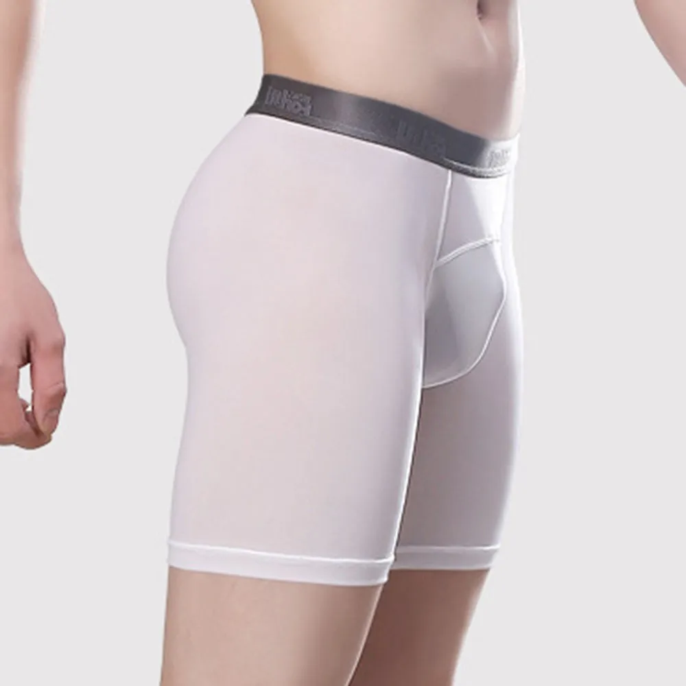 

Underwear Lingerie Underpants Panties Boxer Briefs Sporty Men's Boxer Briefs Underwear Breathable Mesh Sport Shorts