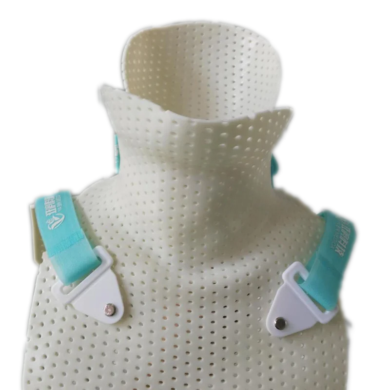 

Thermoplastic Immobilization Splint Neck and Chest Fixation and Brace Fisioterapia Reabilitacion Physiotherapy Equipment