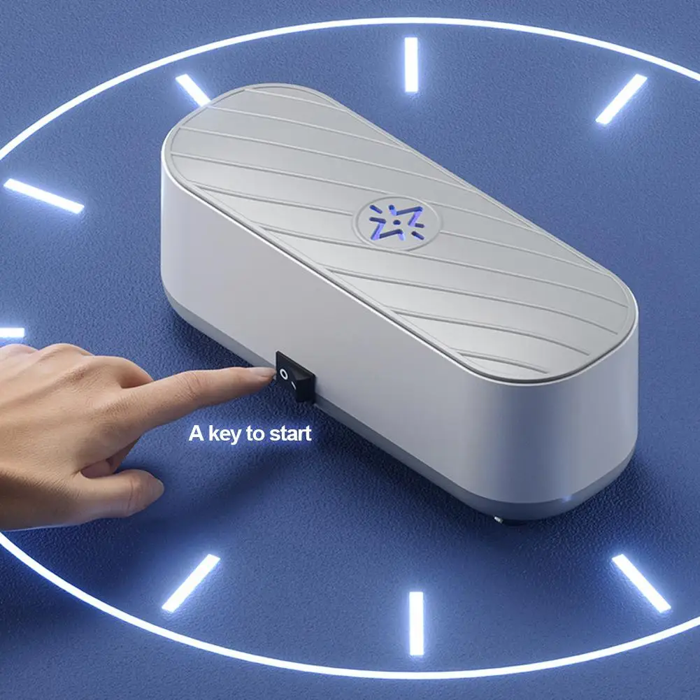 초음파 클리닝 머신 45000Hz 고주파 진동 세척기, 보석 안경 시계 링 틀니 세척기