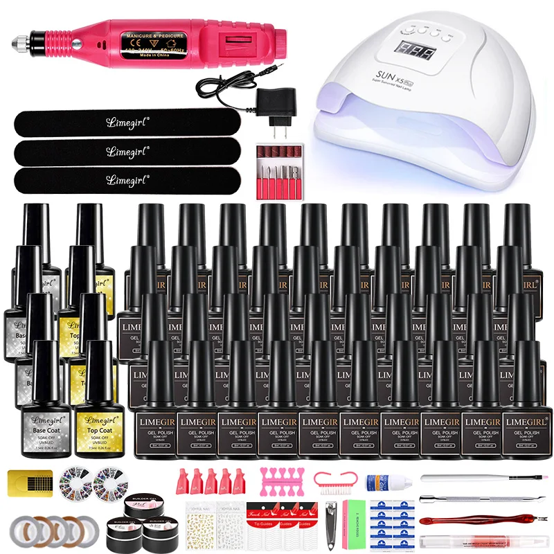 manicure-set-led-nail-dryer-set-electric-nail-drill-kit-nail-polish-set-soak-off-varnish-nail-kit-professional-art-tools-set