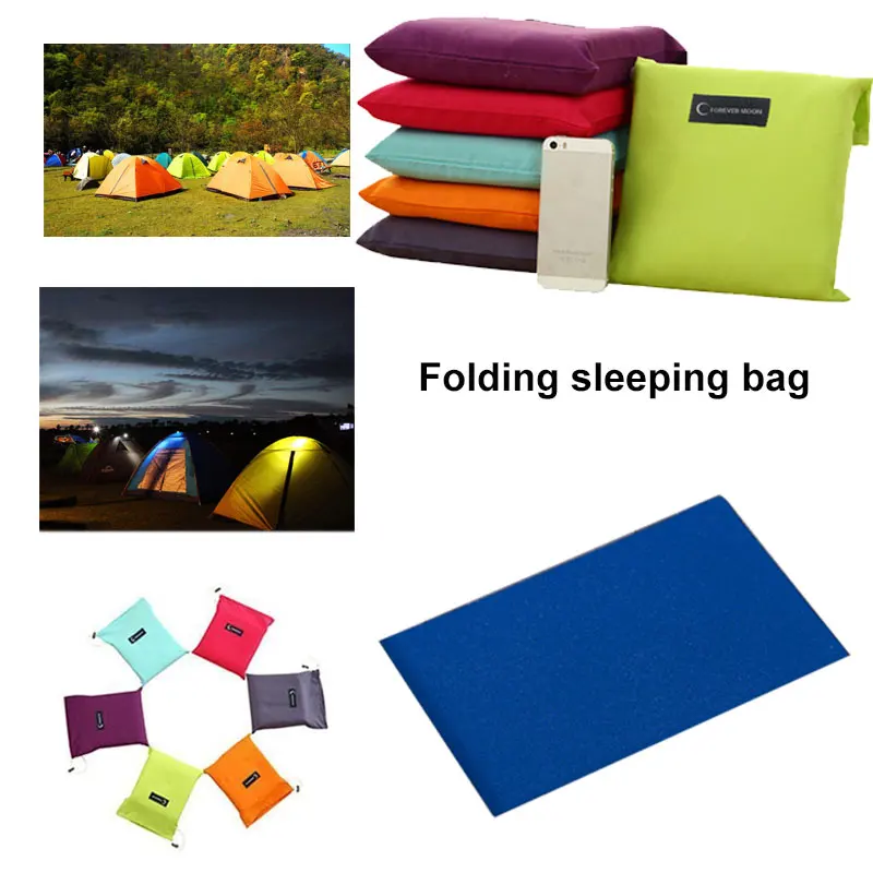 Ultralight Sleeping Bag Portable Outdoor Camping Hiking Hotel Single Liner Folding Travel Lightweight Envelope Bedding 75*210cm