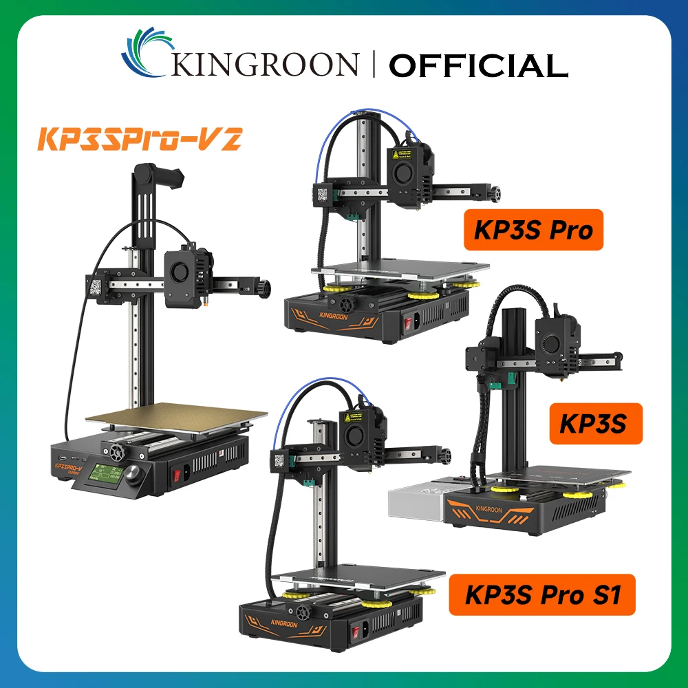 KINGROON KP3S KP3S PRO KP5L FDM 3D Printer Kit High Precision with ...