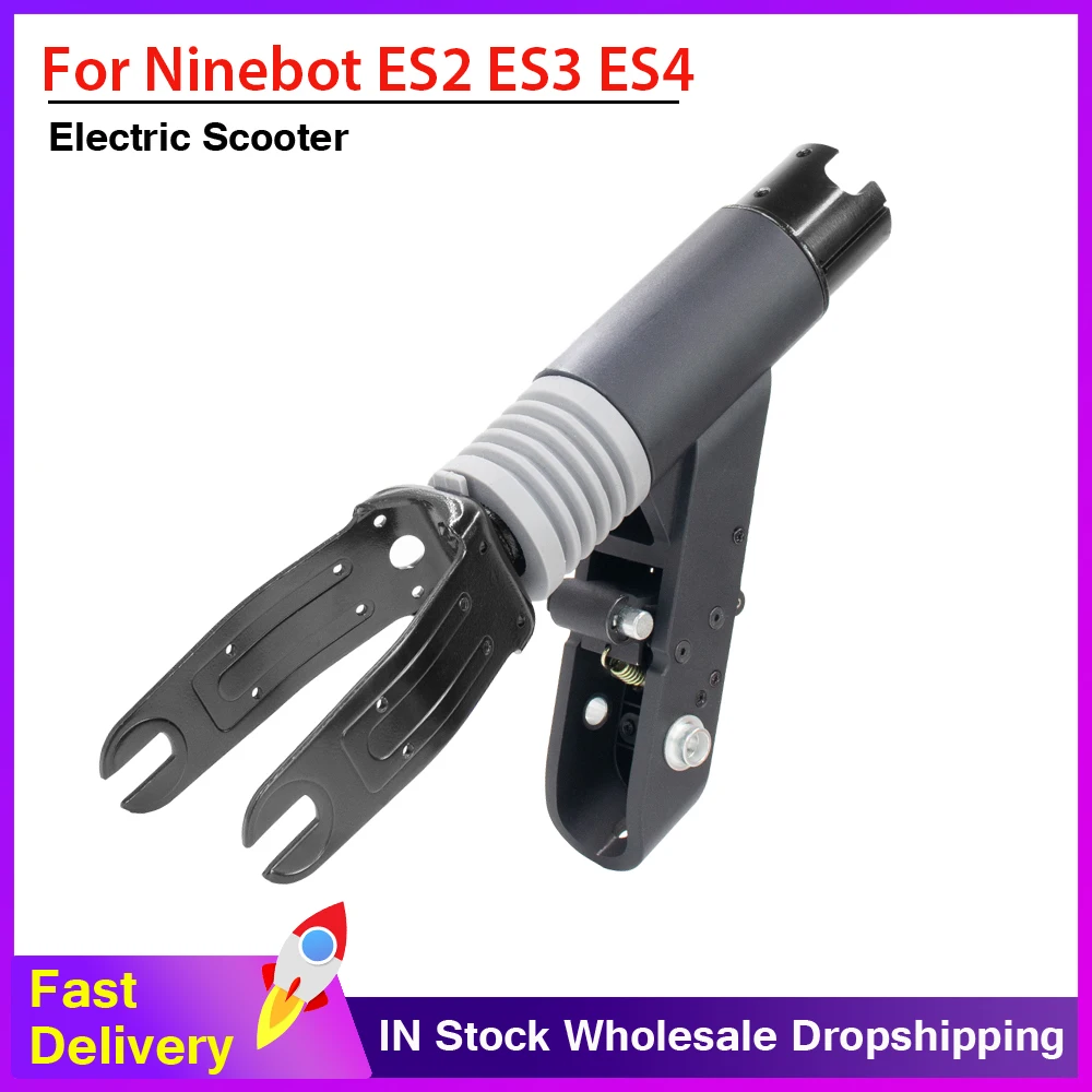 

Foldable Front Fork Hover Skateboard for Segway Ninebot ES2 ES3 ES4 Electric KickScooter Front Fork Replacement Parts