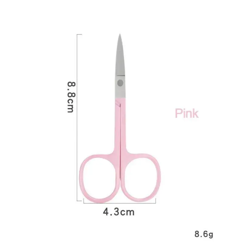 Eyebrow Scissor Eyelash Trimmer Facial Hair Remover Stainless Steel Nail Cuticle Manicure Scissor Beauty Makeup Tool 5