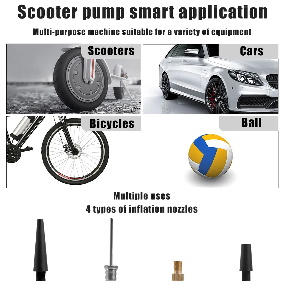 Tragbare Multifunktions-Smart Auto Aufblasbare Pumpe Elektrische