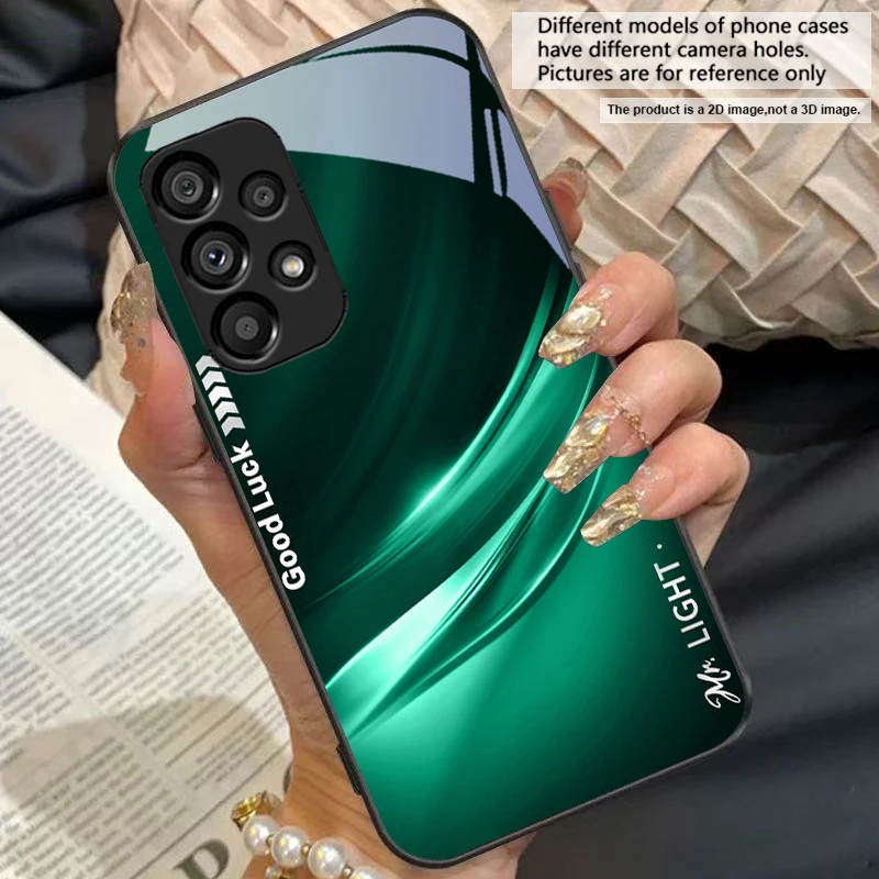 Gradient Soft Green Glass Phone Case