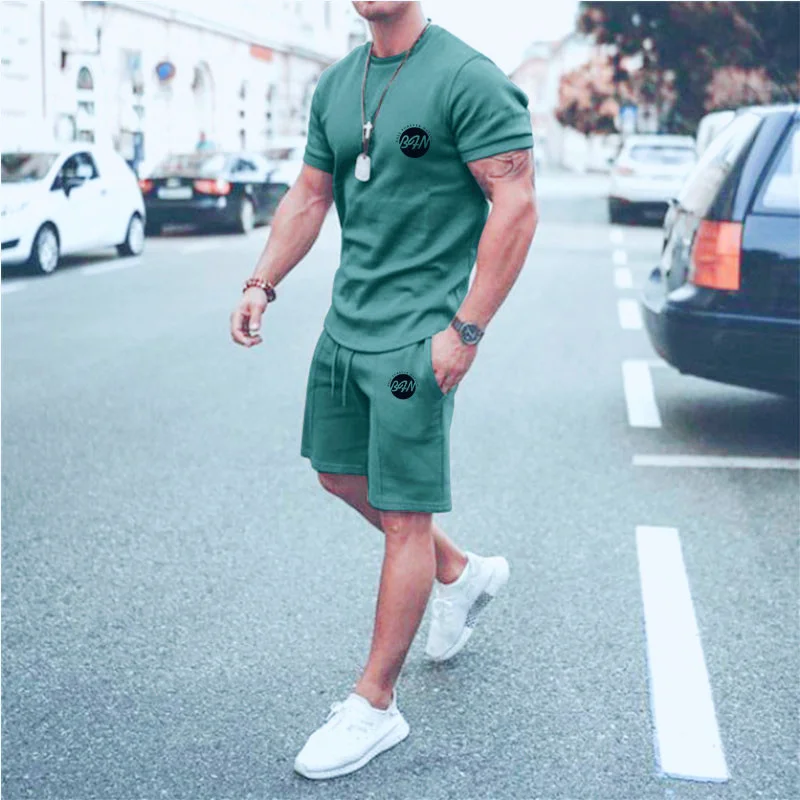 Solid Color Loose Muscle Fitness Casual 