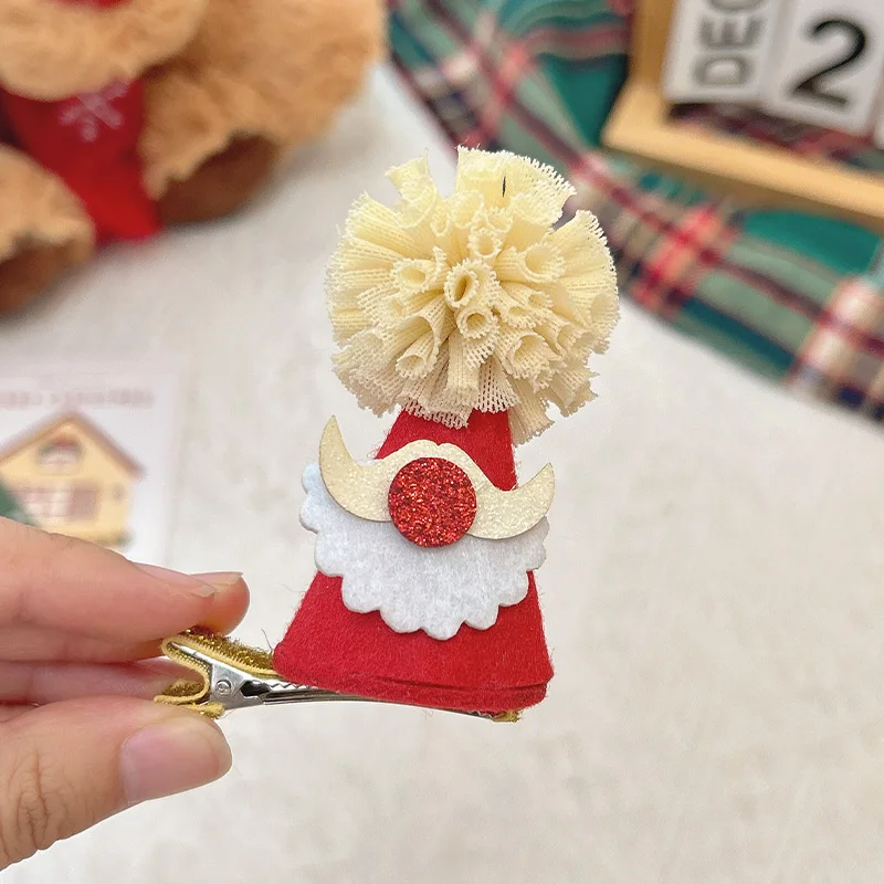 White beard hat clip