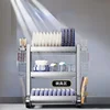 Adjustable  Stainless Steel Drain Rack Multifunctional Dish Bowl Drainboard for Cutlery Storage Kitchen Organization Holder 2