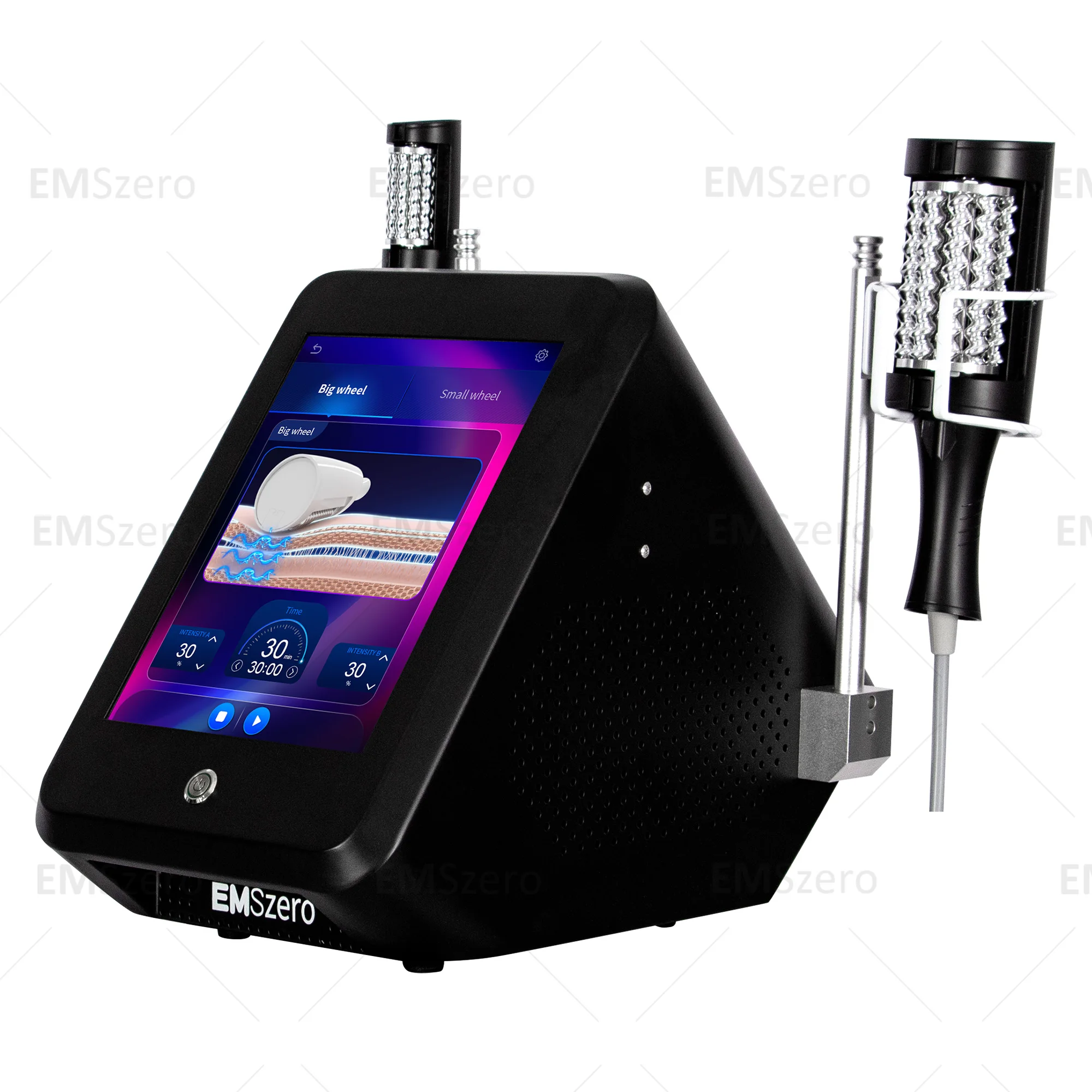 6500W Inner Ball Roller Body Contouring Machine Micro Vibration Infrared Technology Reduce Puffiness And Face Lifting EMS zero 1 5