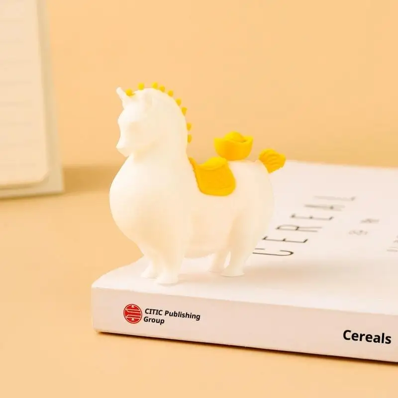 3D Printing Horse Animals Mini Model 2026 New Year Desktop Ornament Creative Pony Home Desk Office Car Decoration Kids Gift