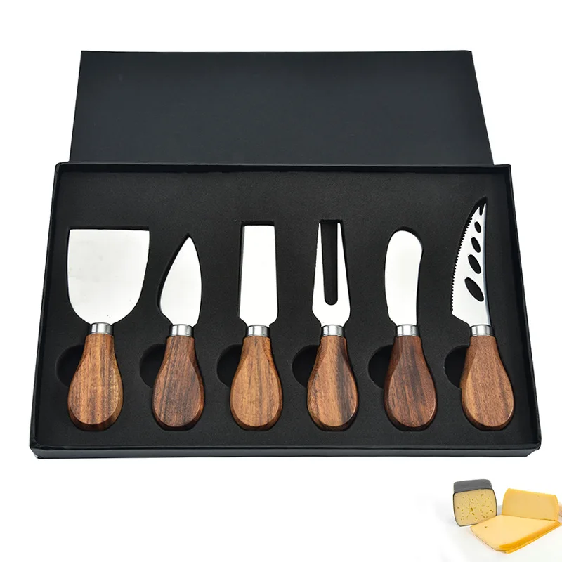 Steel Cheese Knives Set Wood Cheese Knives Set Wood Knife Cheese