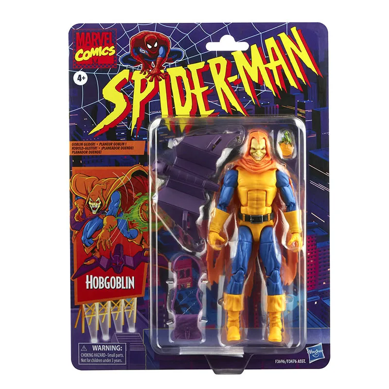 Оригинальная Подвижная кукла серия Marvel Legends Человек-паук хобгоблин 6 дюймов