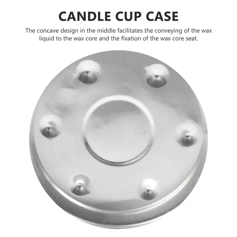 50pcs Tea Light Case Cups Empty Tins Container Making Wax Metal Tealight Containers Organizer Cup Jars Tin Holder Lights Candles images - 6