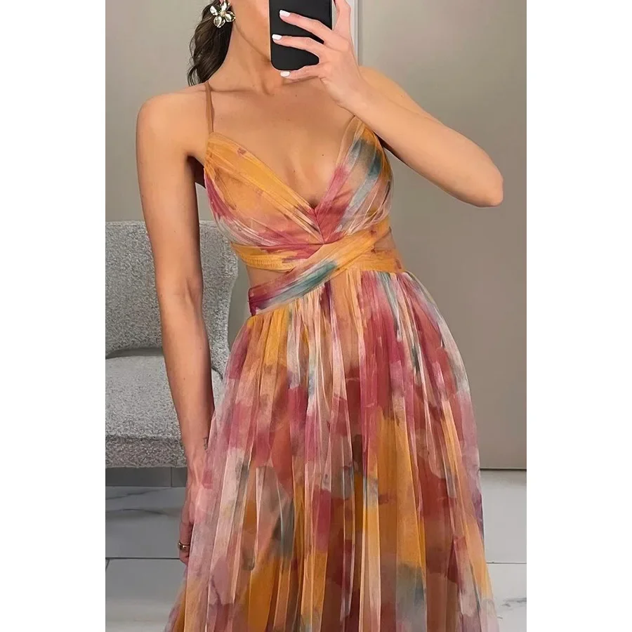 princess polly baby blue dress Scully Womens Full Length Lace-Up Tie-Dye 100% Rayon S/L Dress – The  Western Company main image 1