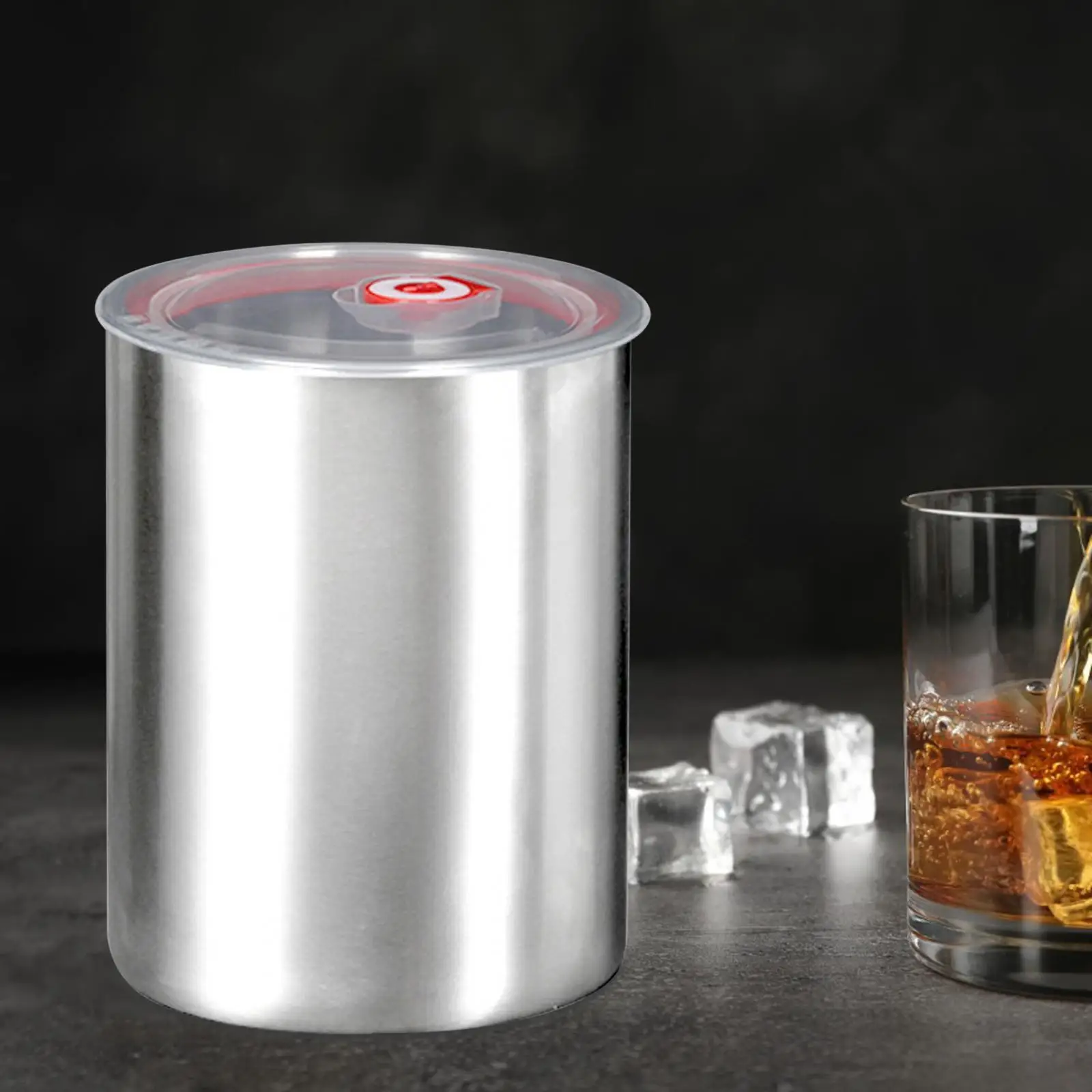 Ice Bucket Multifunction Washable Easy Clean with Handle Ice Holder Beverage Tub for Home Use Bar Presents Travel Champing