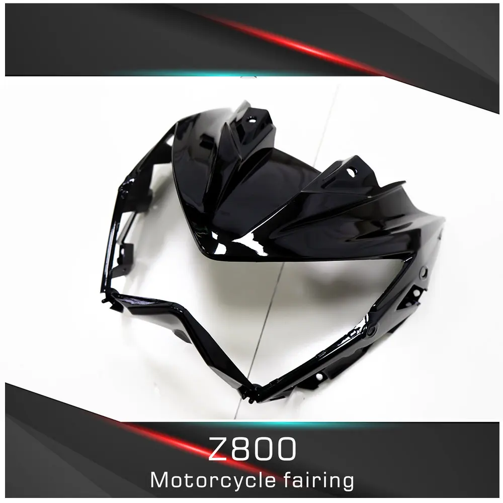 

Motorcycle Hood Head Bright Black ABS Injection Molding For Z 800 Z800 2013-2016 Fairing Single Purchase Option