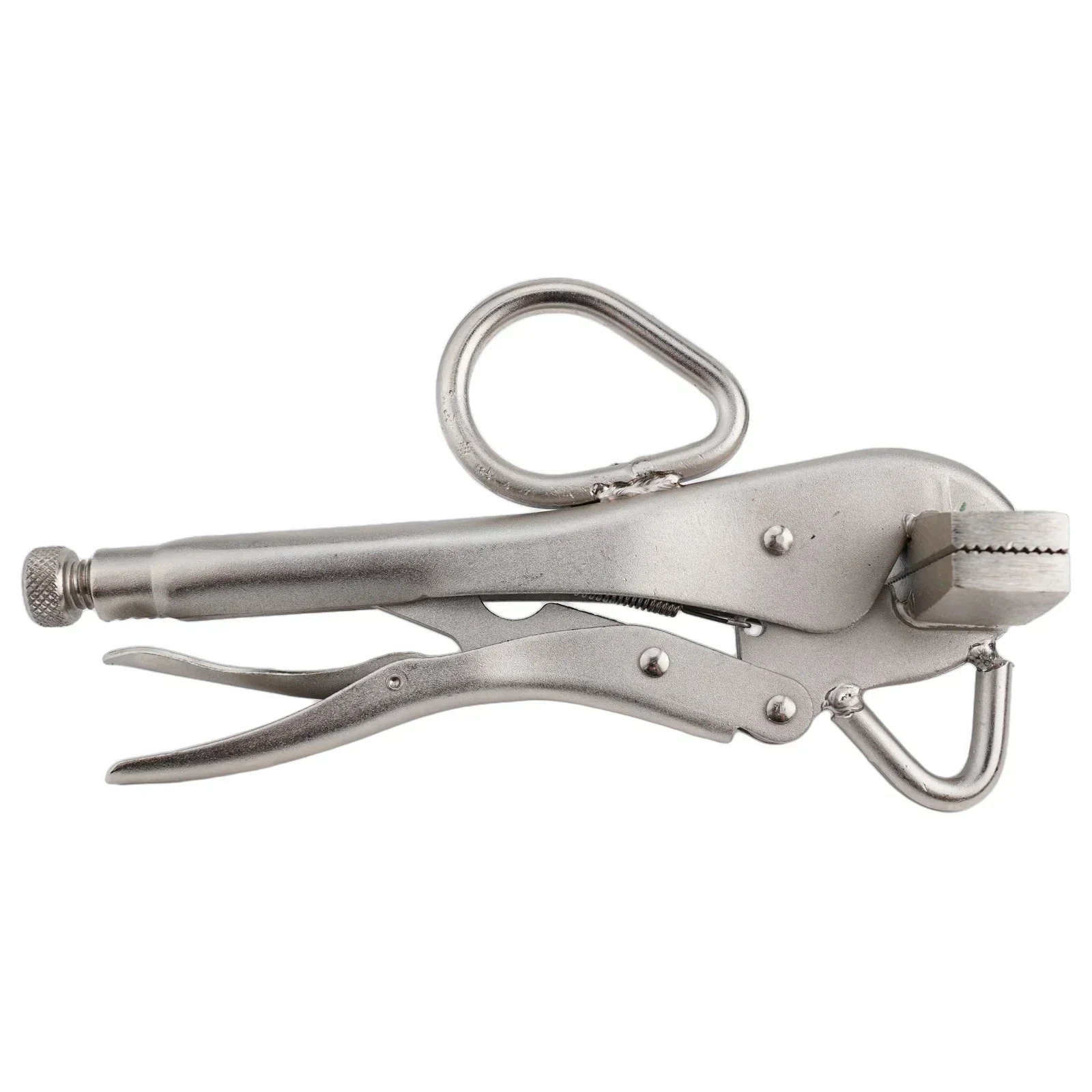Carbon Steel Ultra Wide Steel Vise Flat Lock Plate Metal Clamp Duckbill Clamp Long Lasting Easy Maneuverability