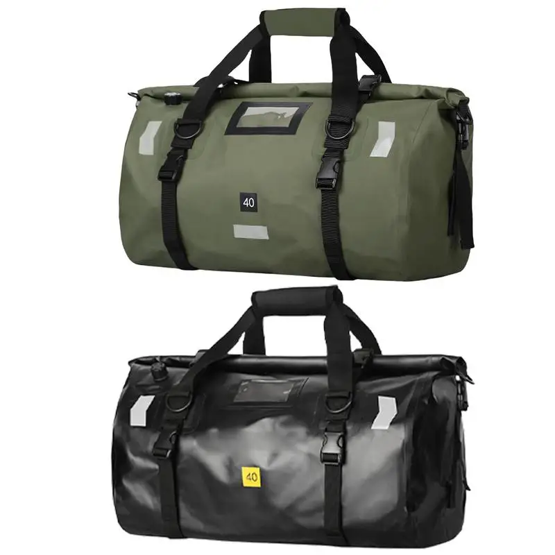 

Motorcycle Multi-Use Tail Bag for Outdoors Camping Hunting All Weather Motorcycle Bag with Large Capacity for Cameras, Sunglass