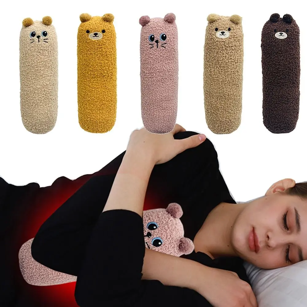 Microwave Heating Pad Dog Doll Plush Toys Heatable Warmies Stuffed Animals for Women Cramp Period Pain Relief