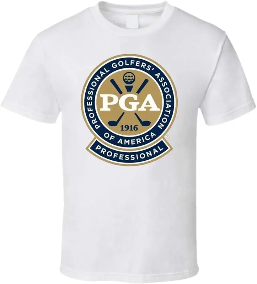 

Дизайнерская мужская хлопковая рубашка PGA профессиональной ассоциации гольфов