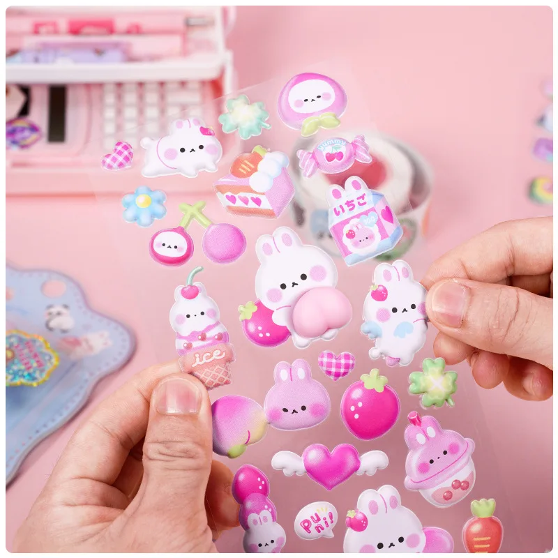 Cute Bunny Foam Stickers 3