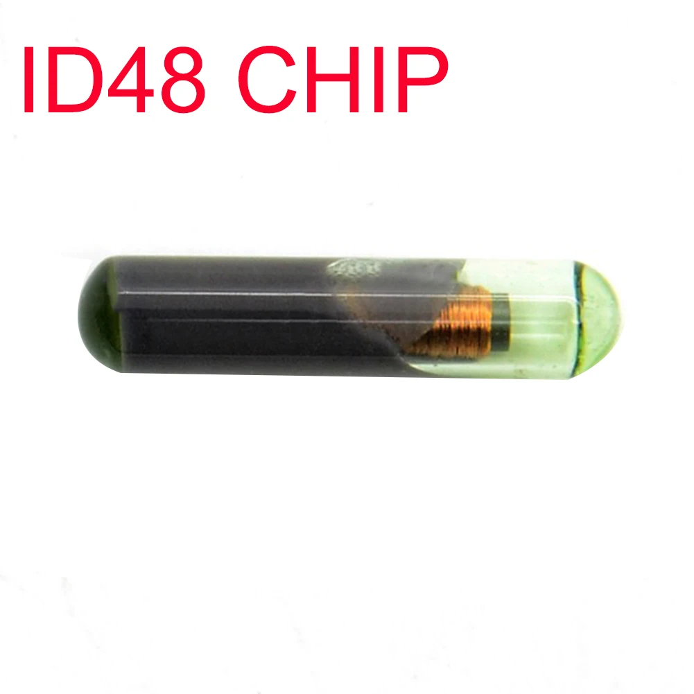 

1Pcs ID48 ID 48 Remote Key Glass Transponder Chip T6 Crypto Unlocked Copy Chip for Car VW Audi Seat Skoda Porsche Honda