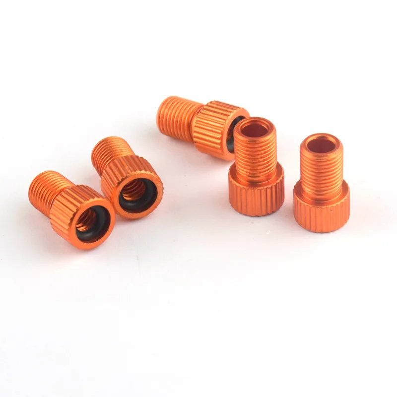 Aluminum Bicycle Bike Valve PRESTA To SCHRADER Converter Car Valve Adapter 4 Pc for Bicycle Bike Tube Pump Air Compressor Tools bicycle valve adapter