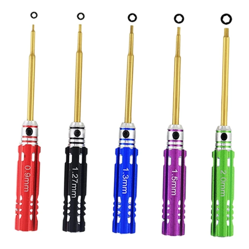 

Colorful Screw Driver Set Screwdriver Tools 0.9/1.27/1.3/1.5/2.0mm