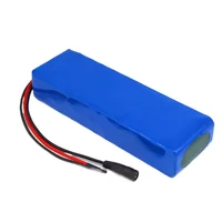 Aleaivy 36V 10Ah 10S2P 18650 batterie 42V adapté aux outils de mobilité électrique 350W 500W 750W avec batterie au lithium intégrée 4