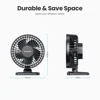 GAIATOP Mini USB Desktop Fan Portable Fan Desktop Office USB Quiet Cooling Fans Three Speed Adjustment Suitable For Home Office 6