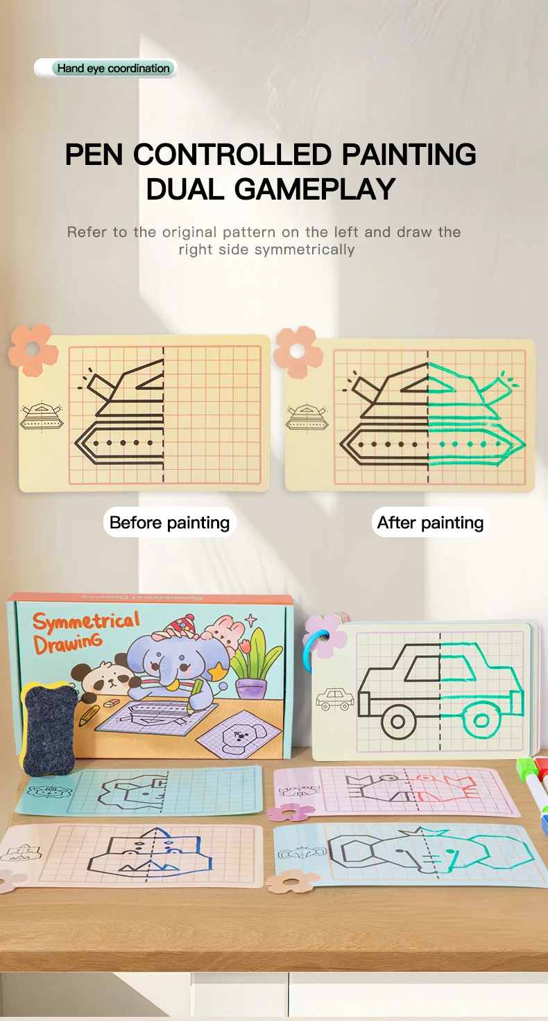 Magical Tracing Workbook Montessori Pen Control Training Book_voghion.com