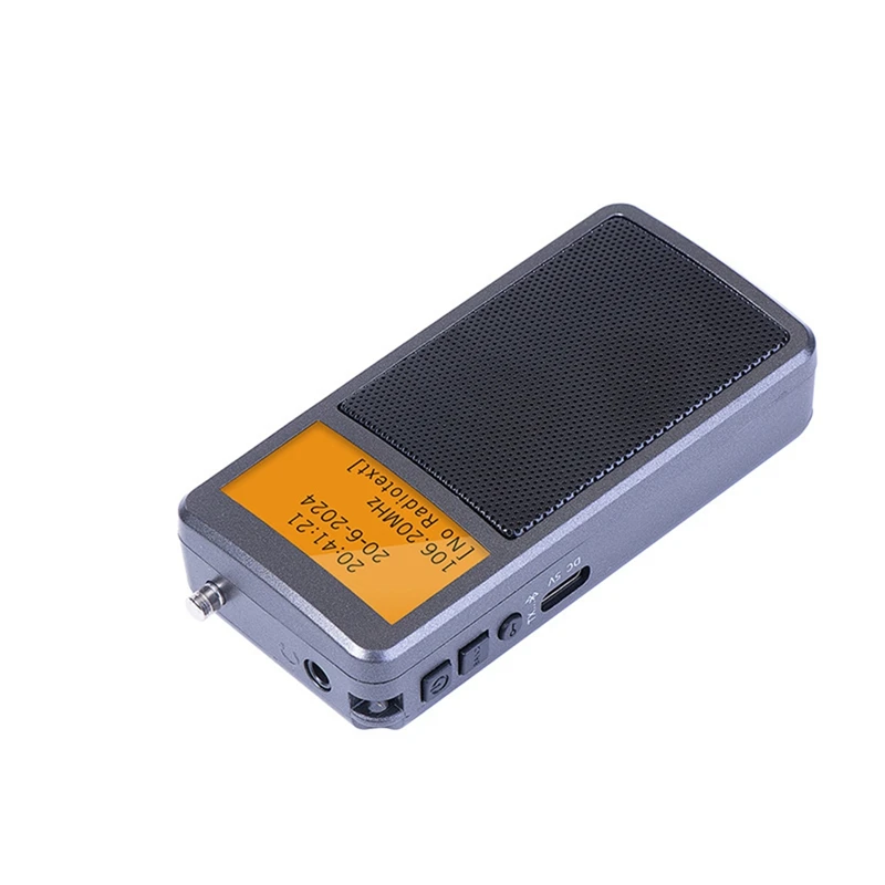 B34B-Mini Portable Bluetooth Radio FM Stereo Wireless Speaker Alarm Clock
