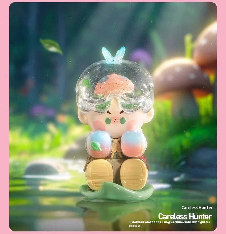 New Pop Mart Finding Mokoko Series Blind Box Mystery Box Guess Bag Toys Doll Cute Anime Figure Desktop Ornaments Collection Gift