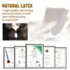 Thailand Latex Pillow Cervical Orthopedic Neck Pillow Help Sleep And Protect The Pillow Neck SPA Massage Pillow For Sleeping 4