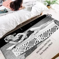 Doormats Welcome Carpet MARILYN MONROE Living Room Rugs Foot Carpets Bathroom Rug Floor Mats Non-slip Hallway Mat Home Decors 1
