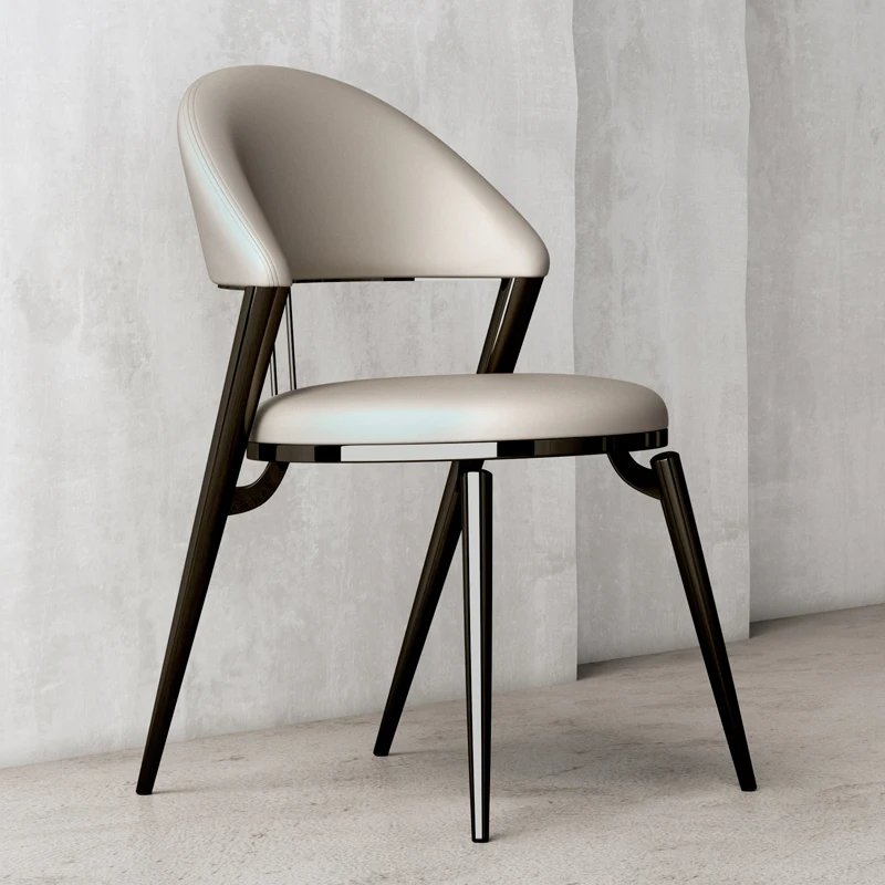 

Adult Dining Chair Design Leather Makeup Luxury China Chair Accent Bedroom Kitchen Muebles Para El Hogar Room Designs 40XP