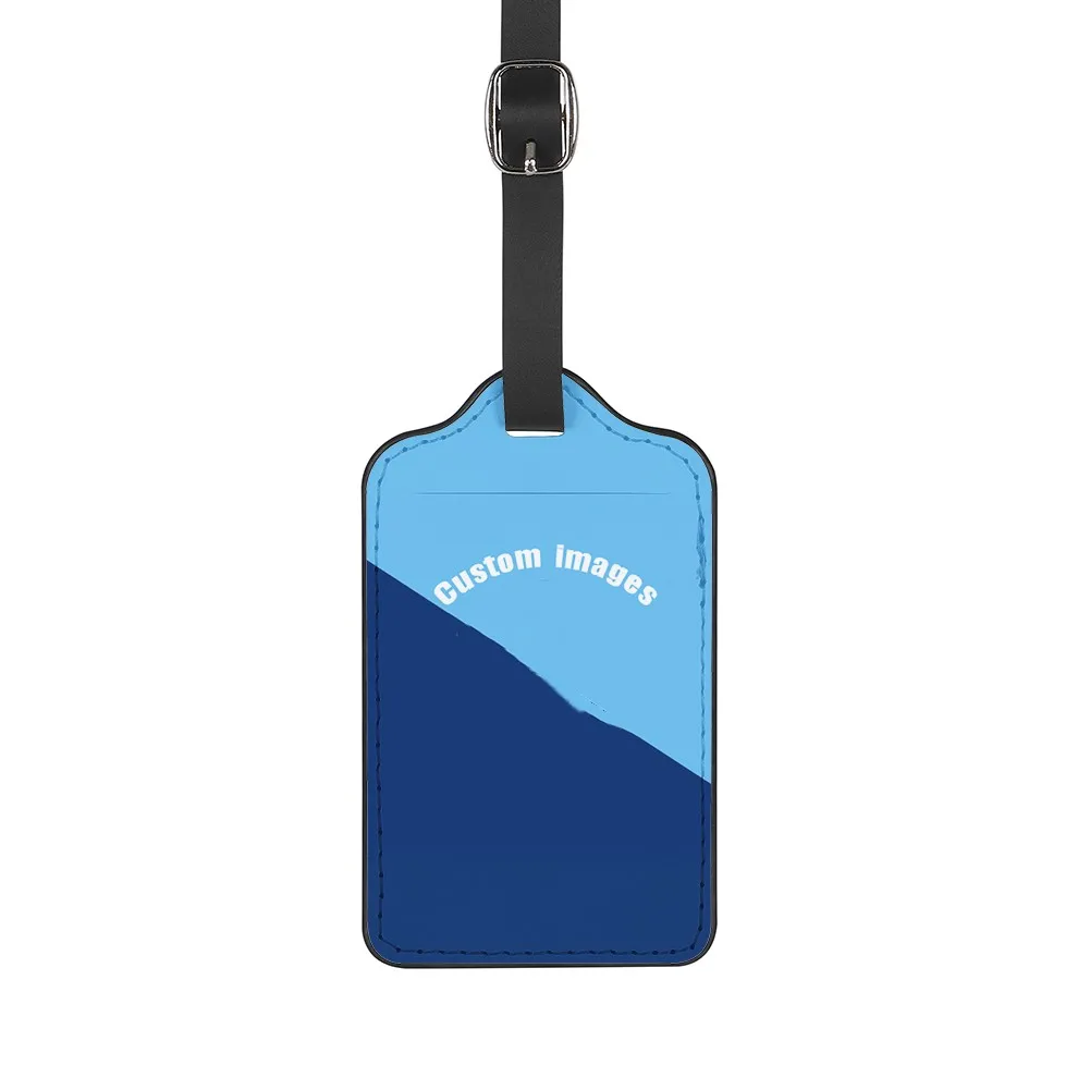 가죽 수하물 태그 크리 에이 티브 인쇄 여행 수하물 가방 태그 가방 식별 태그 ..