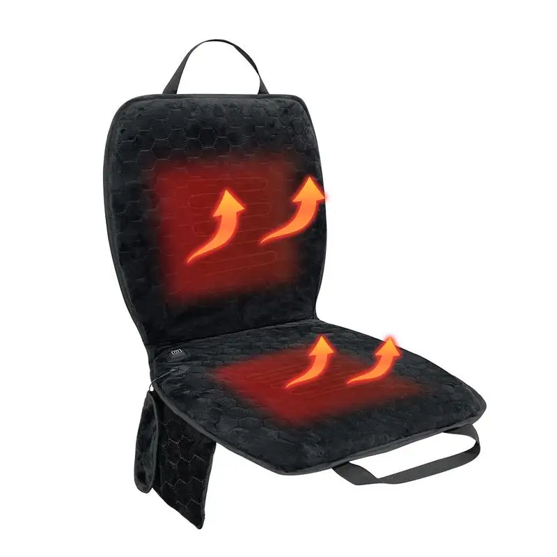 

Переносная Подушка для стула с подогревом, зимние принадлежности, подушка для сиденья с питанием от USB и интеллектуальным контролем температуры, 2 места с подогревом