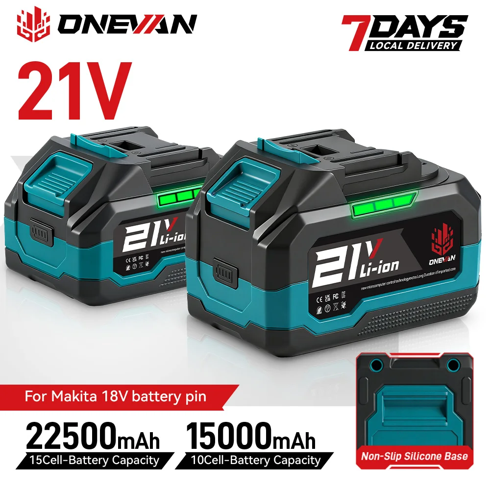 ONEVAN 22900mAh 29900mAh batterie Lithium-Ion ajustement clé de ventilateur