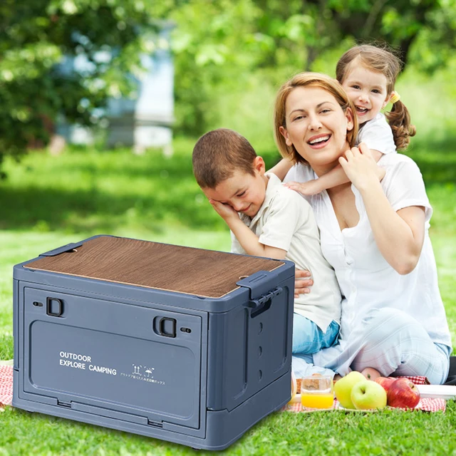 CAJA DE ALMACENAMIENTO PLEGABLE DE 38 LITROS KAMPA