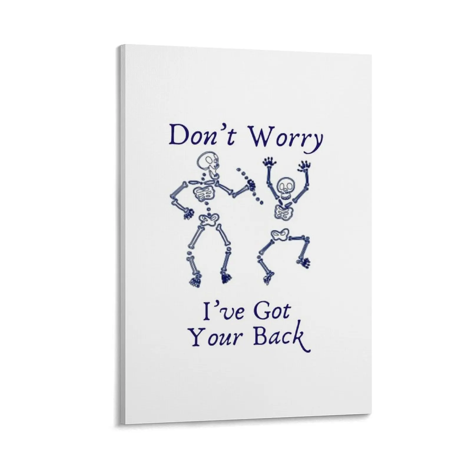 

I got your back Canvas Painting decorative items for home room decoration accessories