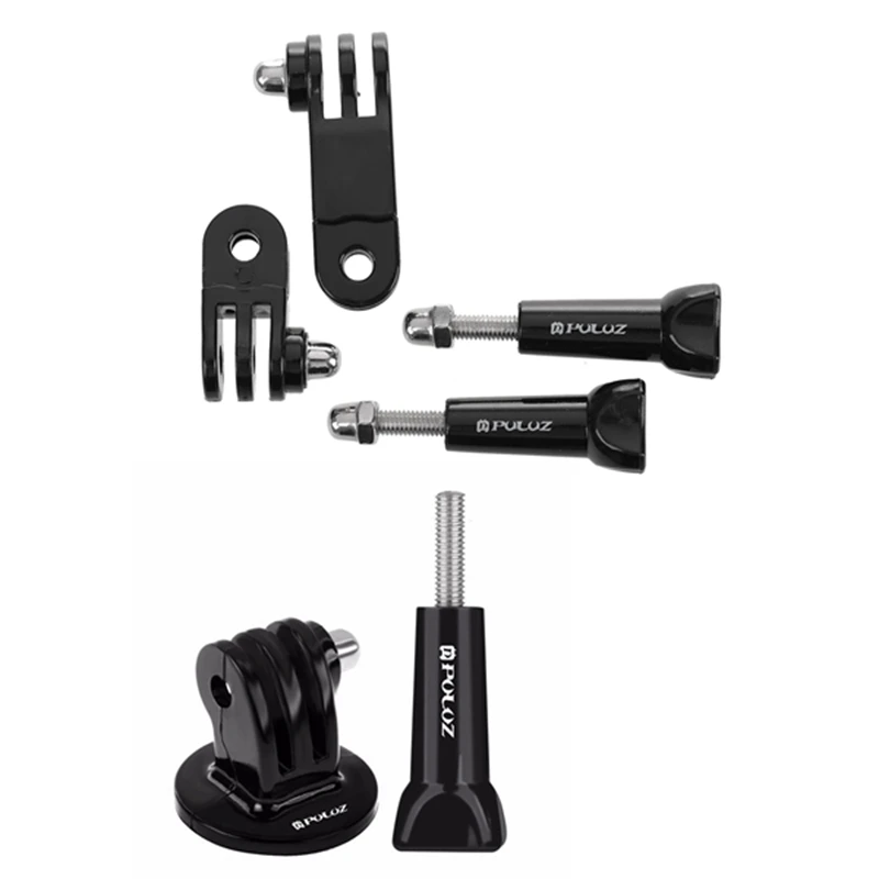 

Retail PULUZ 3-Way Pivot Arm With Long Screws For Gopro Hero 5 Black Edition3 & Tripod Mount Adapter Standard Long Screw