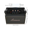 Lonzuer Audio Portable Bluetooth Speaker 2.1 Channel Sound Box 80W Support USB AUX TWS Desktop Bluetooth Speaker For Home Audio 2