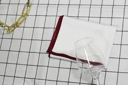 Premium Lint - Free Polishing Cloth - 2PC 35x50cm (Wine red)
