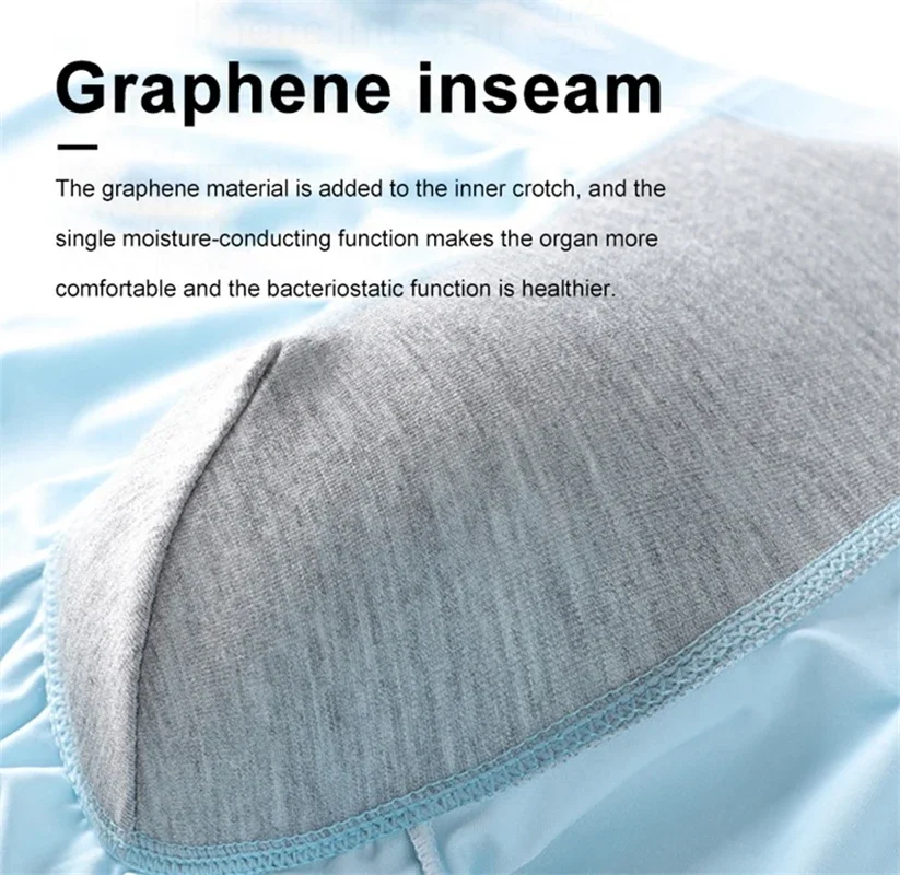Mijia Men Boxer Shorts Ice Silk Xiaomi Lot Panties Breather Graphene Underpants For Smart Life men boxer shorts