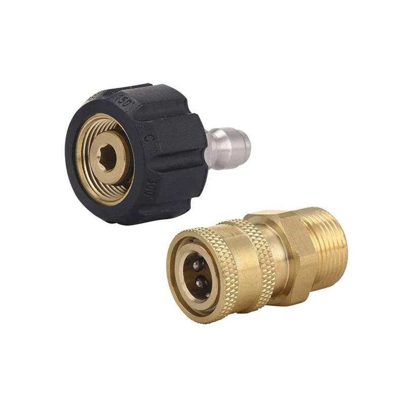 Washer Adapter M22 Inside 14 Turn 1/4 Quick plug Connector Male and Female Quick Coupler for