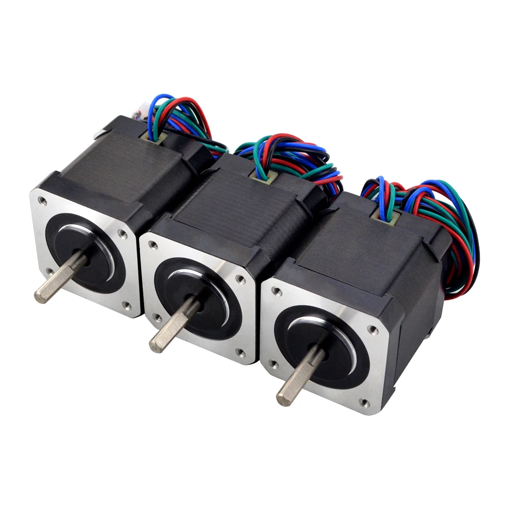 Motor de Passo para Impressora 3d Nema 17 42 Motor 48 mm 59ncm 42 Motor 2a 1m de Cabo 4-chumbo Faça Você Mesmo Impressora 3d Robô Cnc